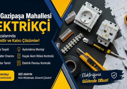 Adana Gazipaşa Mahallesi Elektrikçi Hizmeti